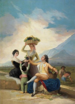  francis - Herbst oder die Weinlese Francisco de Goya